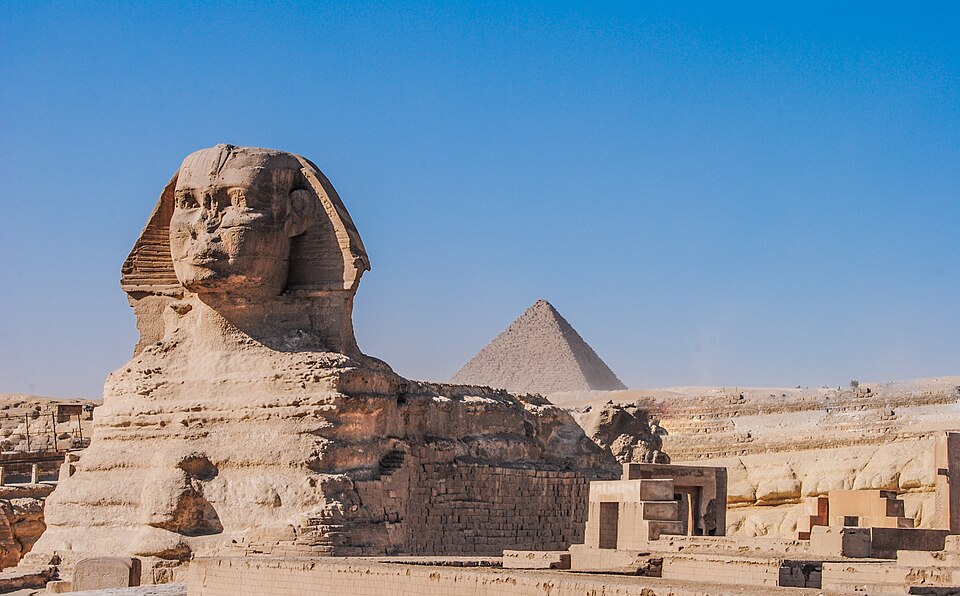 The Sphinx is historic art