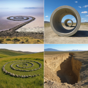 Land art examples (ai)