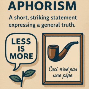 Aphorism explained visually